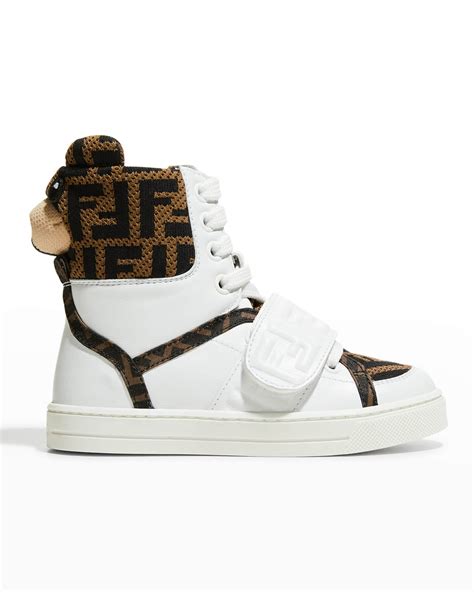 fendi boy sneakers|fendi kids size 9.